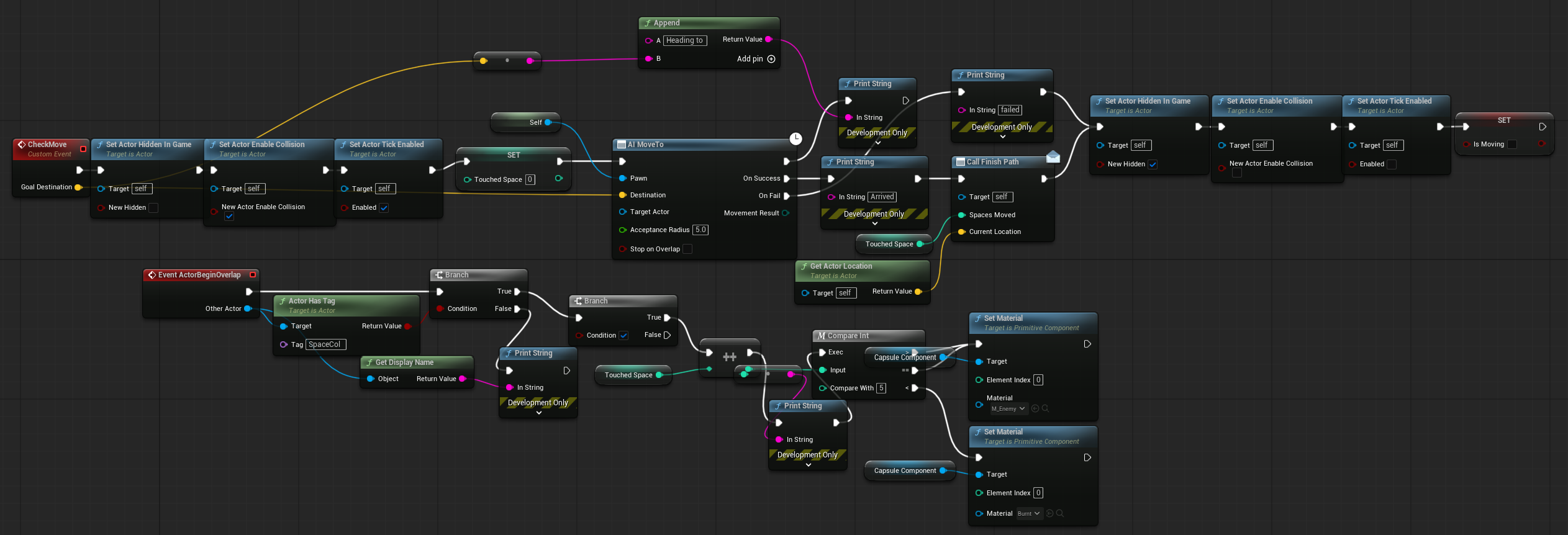 Ghost Mover Blueprint